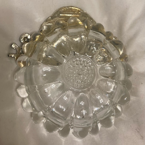 Vintage 70’s Disneyland Mickey Mouse Crystal Ashtray Trinket Dish - Picture 5 of 5